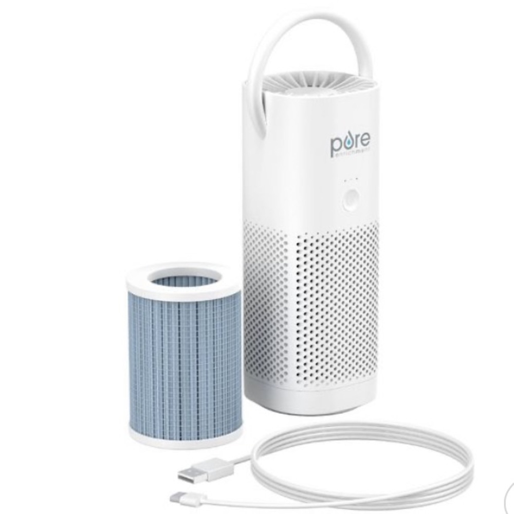 Pure Enrichment Purezone Mini Portable Air Purifier, new in box $40